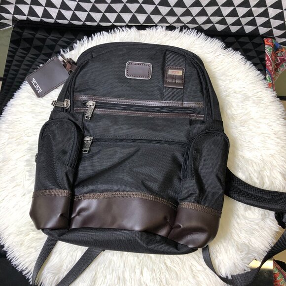 Tumi Bags Tumi Mens Backpack Alpha 3 Ballistic Nylon Large Capacity Backpack - Picture 9 of 10